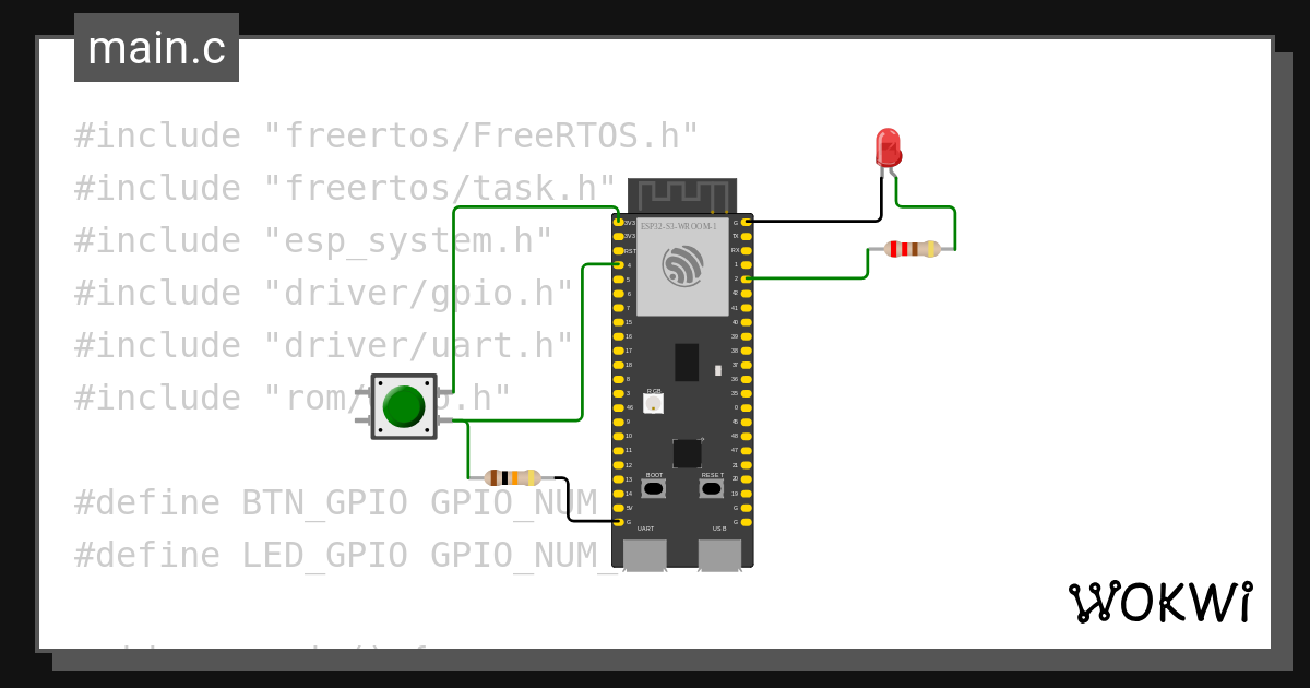 Wokwi online esp32 stm32 arduino simulator