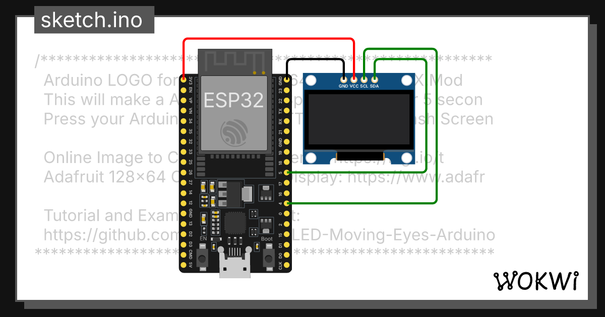 Wokwi online esp32 stm32 arduino simulator