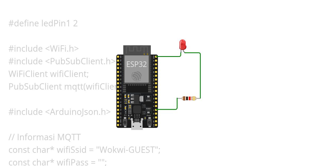 ESP32 Sub delay simulation