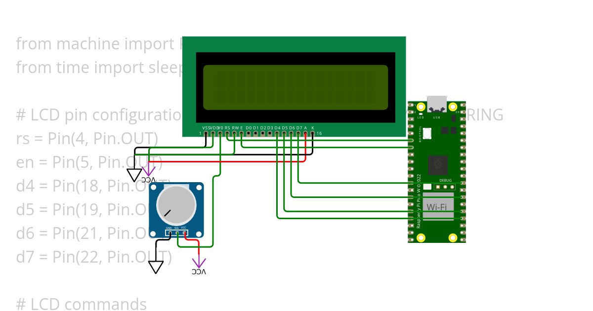 lcd_python simulation