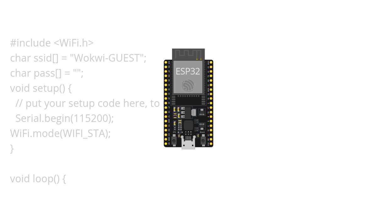 Wifi connection simulation