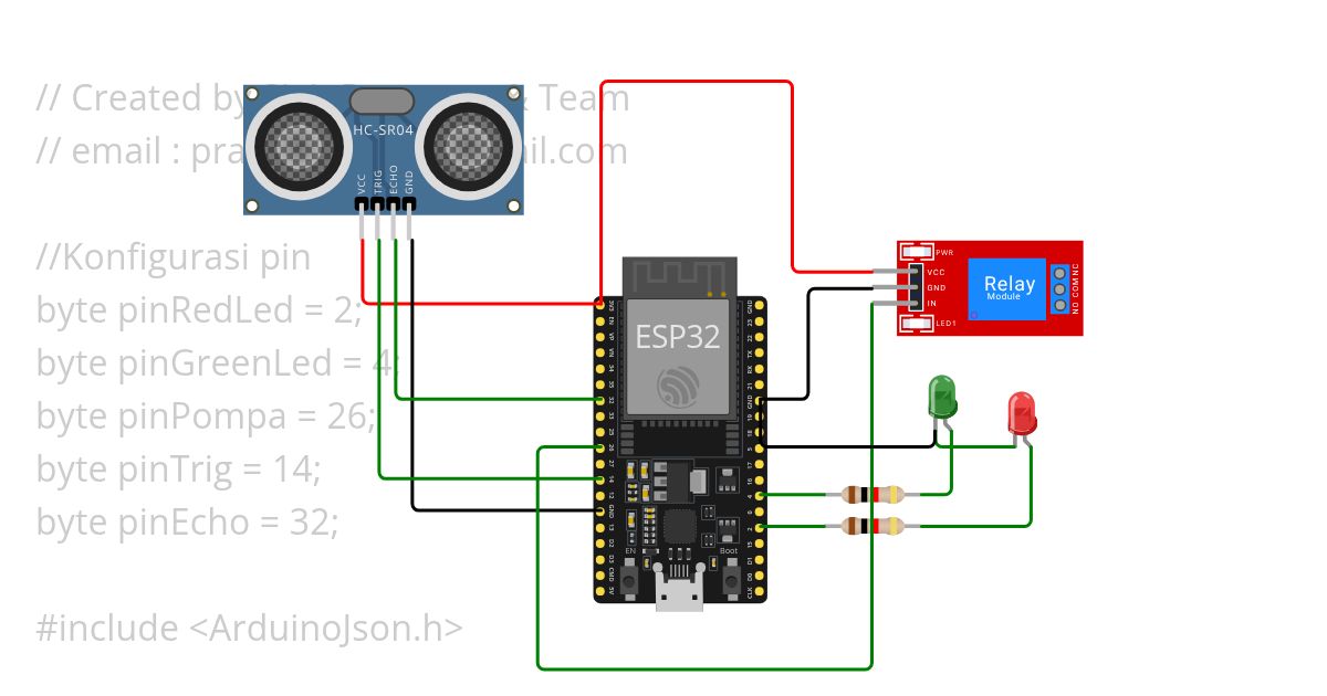 ESP32 AWL  simulation