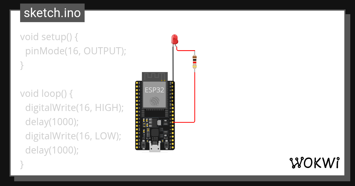 Wokwi online esp32 stm32 arduino simulator