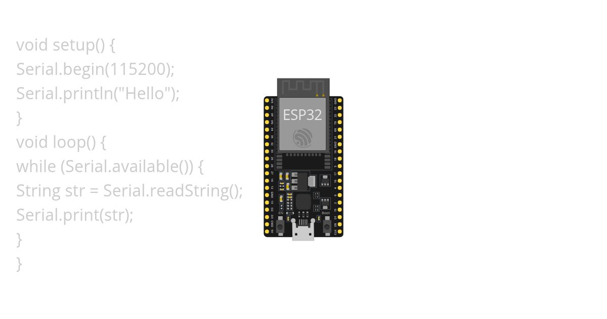 serial reading simulation