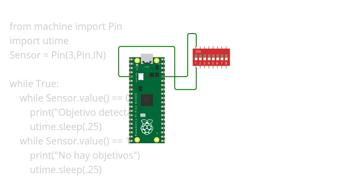 Sensor IR simulation