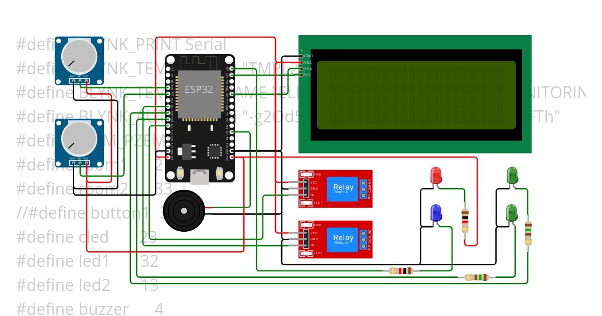 OIL FLOW MONITORING SYSTEM simulation