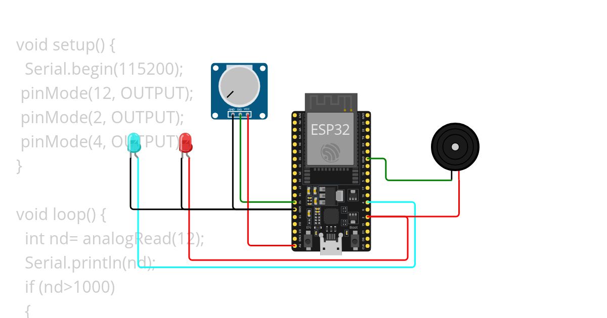 potentiometer simulation