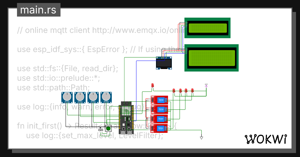 Wokwi online esp32 stm32 arduino simulator