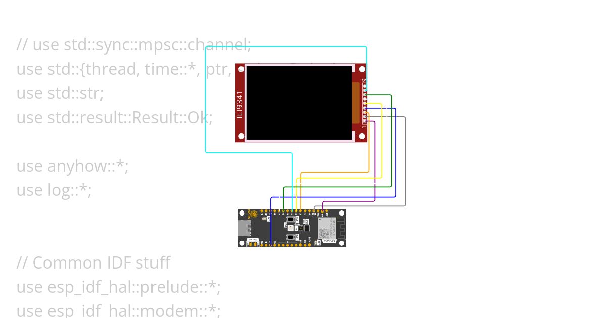 esp-clock(public) esp32c3 simulation