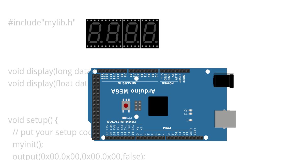 Four7Seg_Displays simulation