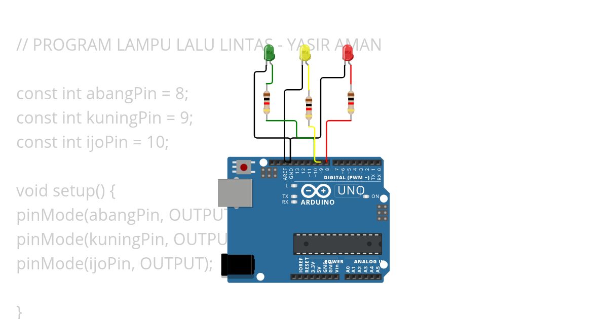 lampu bangjo Copy simulation