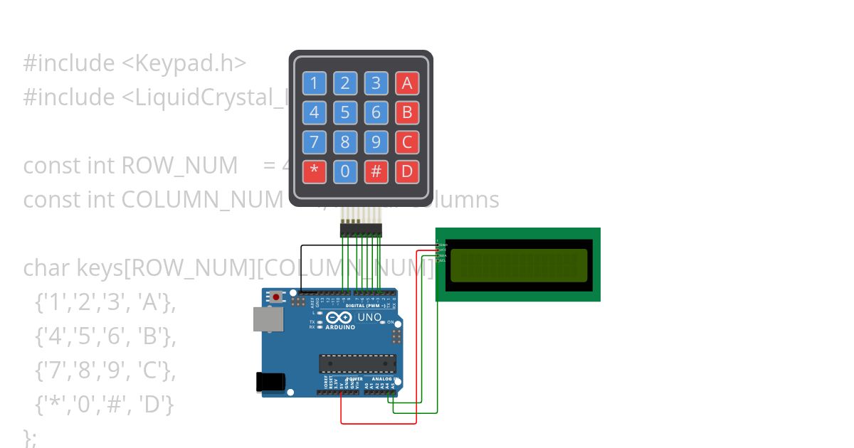 keypad simulation