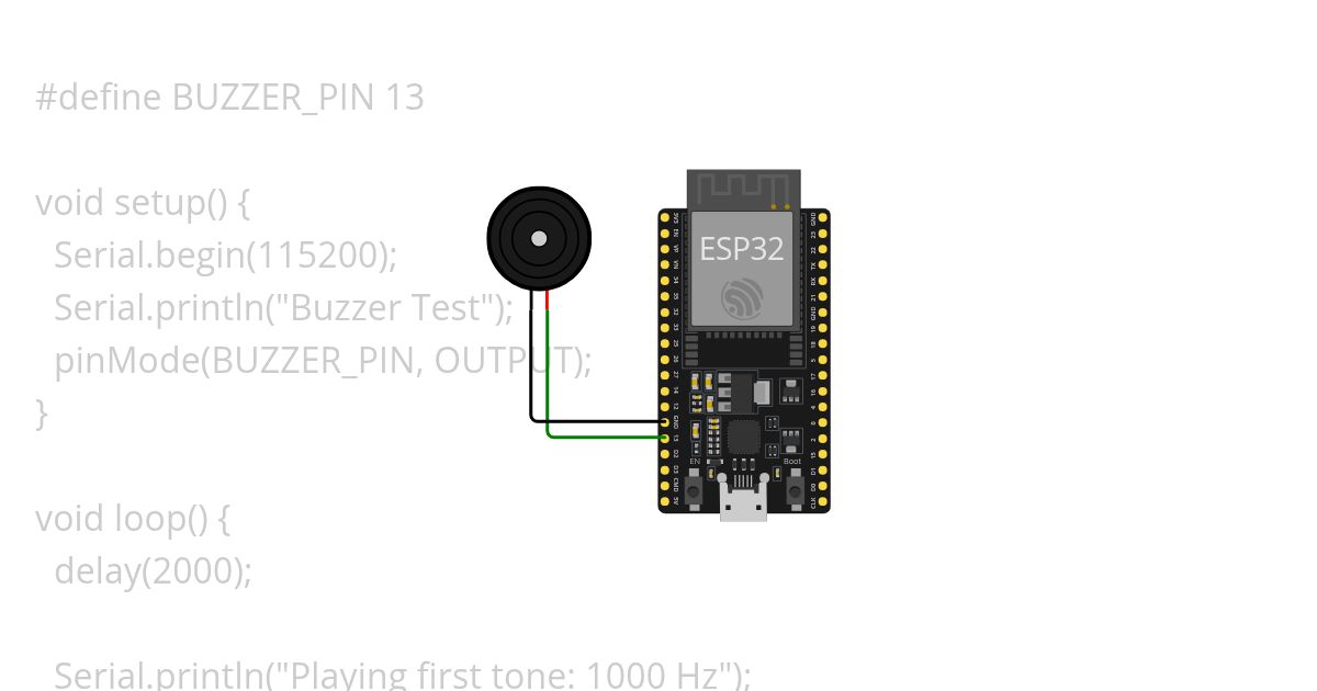 SD Buzzer simulation