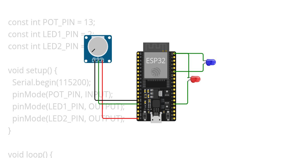 SD Potentiometer simulation