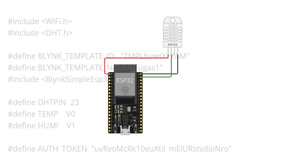 DHT22 simulation