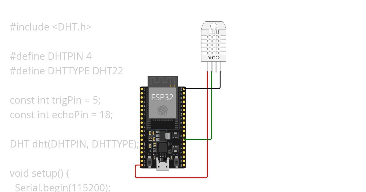 SD DHT Sensor simulation