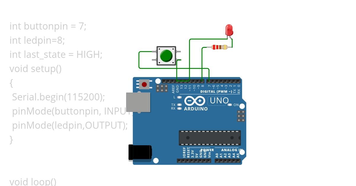 week 3 program switch controlling LED simulation