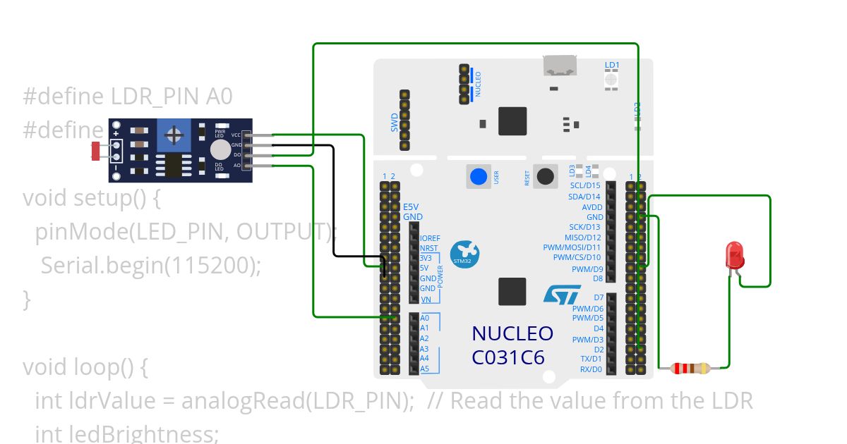 lightsensor_intensity simulation