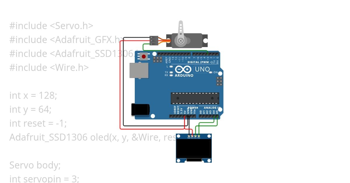 Servo simulation