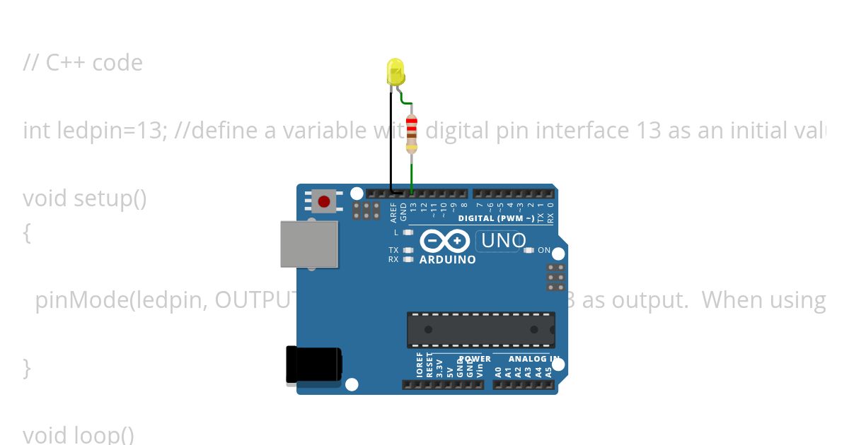 Blinking-LED part2 simulation