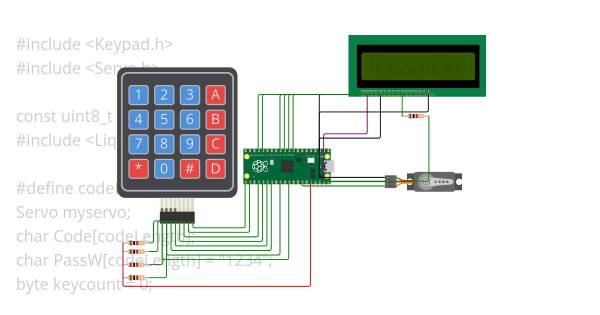 door lock (for bin) simulation