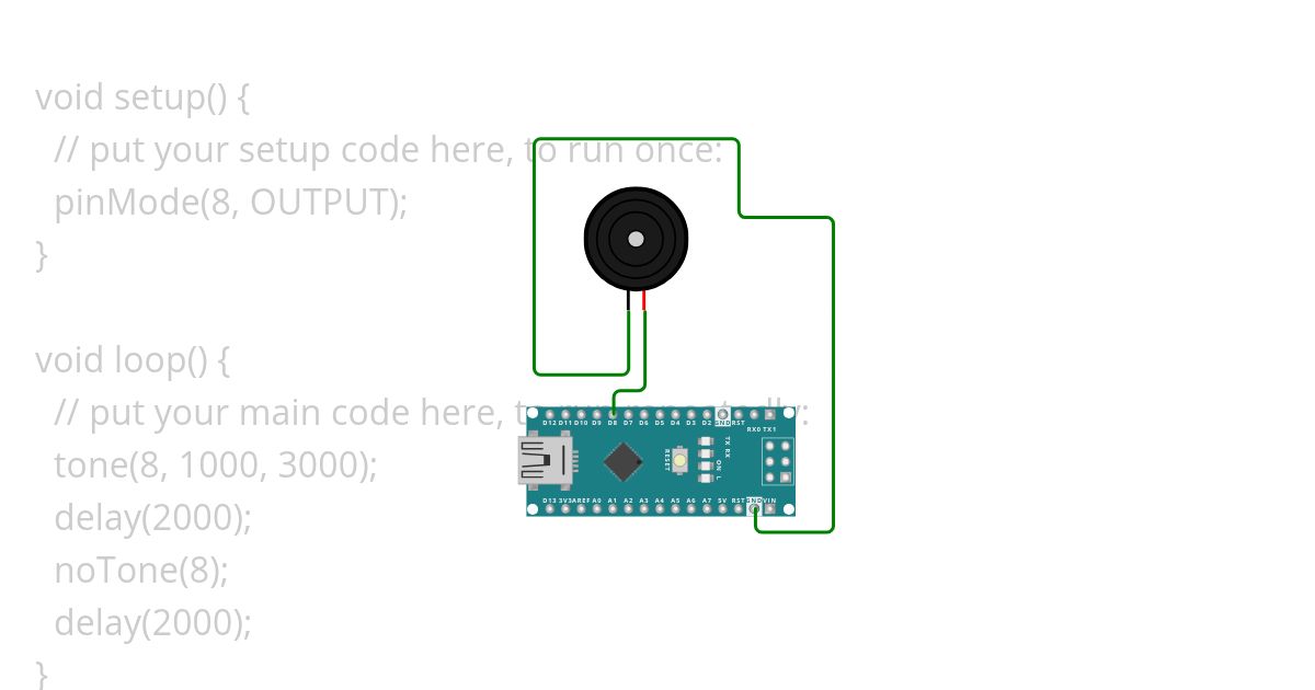 Working With Buzzer simulation