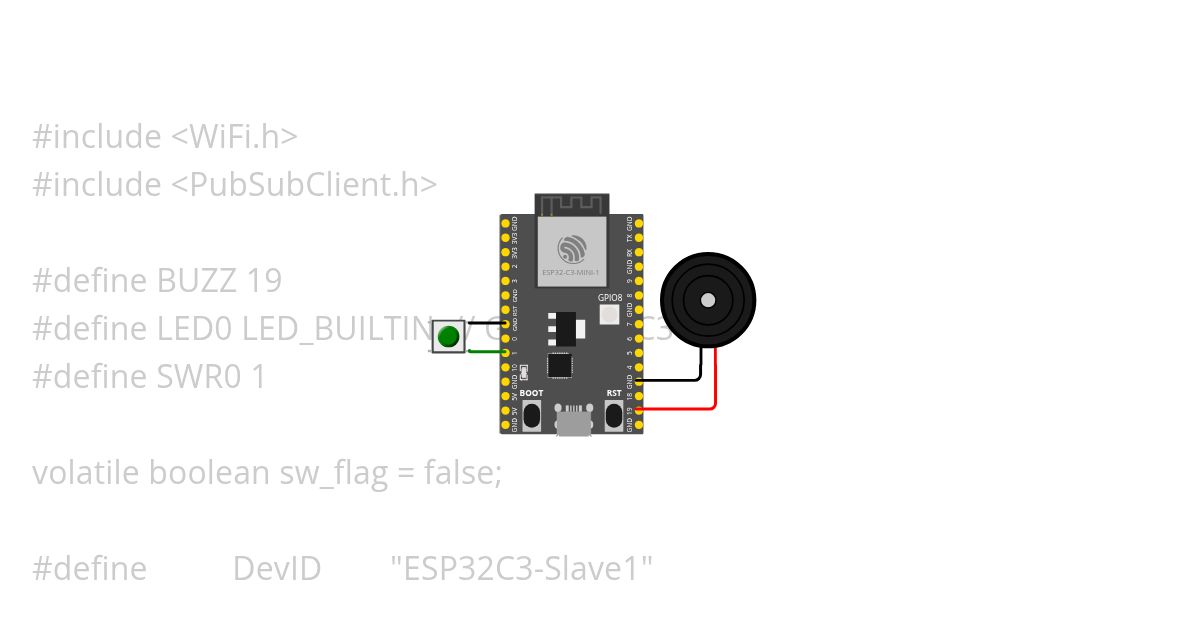 DoorBellSlave simulation