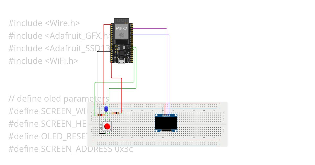 led pushbutton simulation