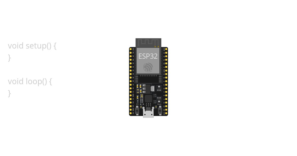Potentiometer ESP32 simulation