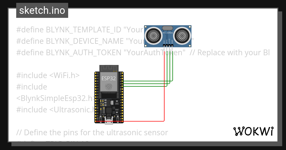 PIR motion - Wokwi ESP32, STM32, Arduino Simulator