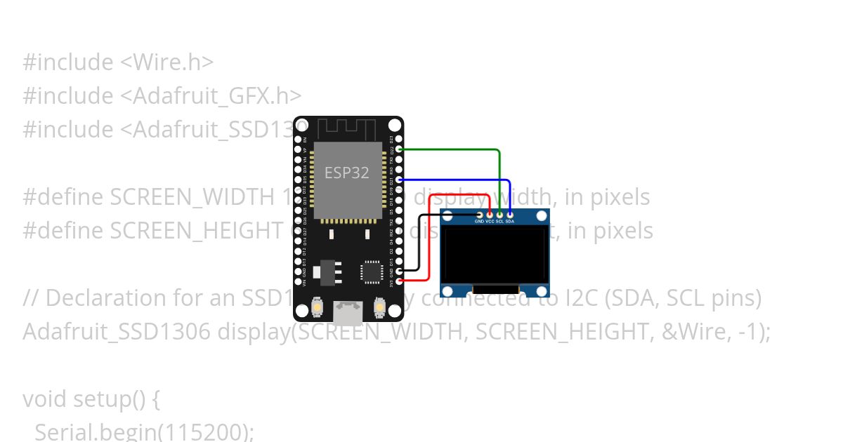 IoT Complete - Sesi 3 - OLED LCD simulation