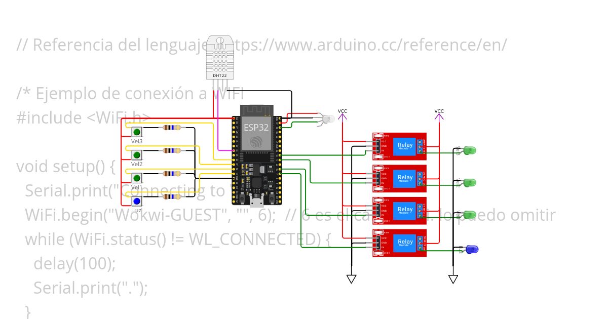 Campana Arduino Sketch simulation