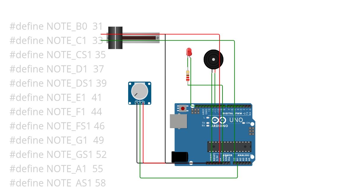 Take on me BUZZER simulation
