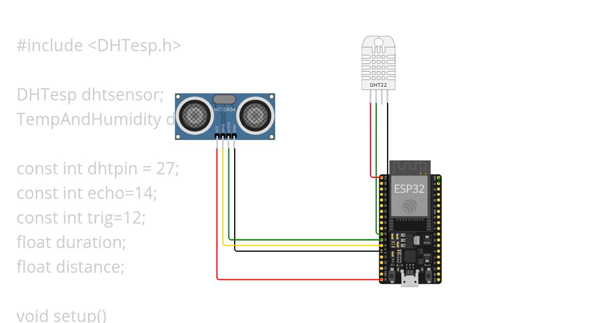 DHT sensor Copy simulation