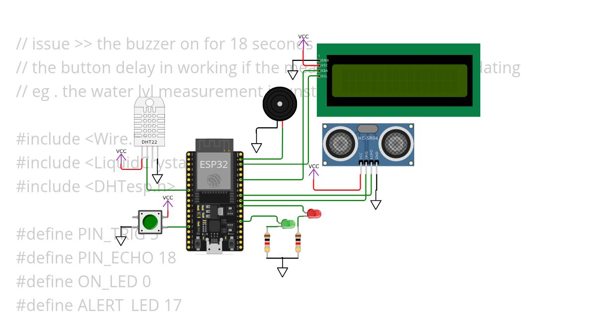 [ONGOING]  test: IoT Based -  Water Level Measurement System  Copy simulation