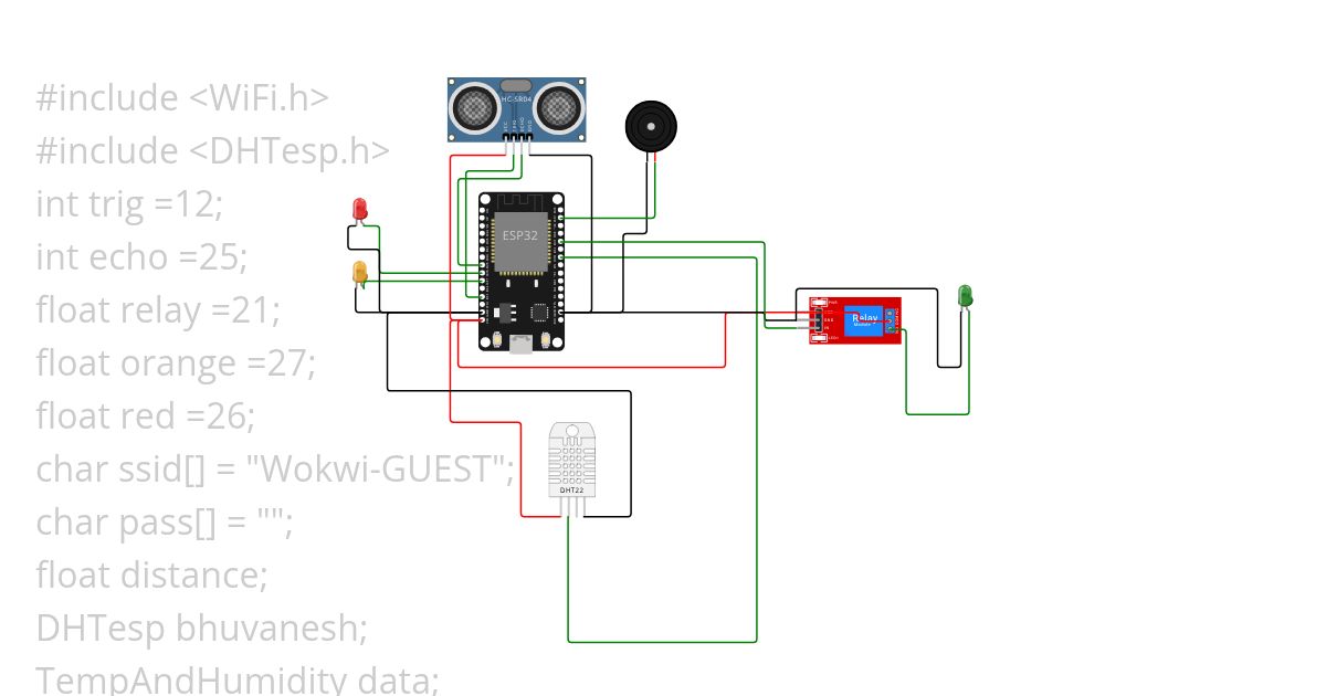 WIFI AND RELAY simulation