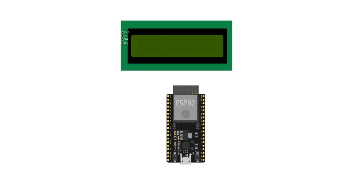 LCD I2C BLJR simulation