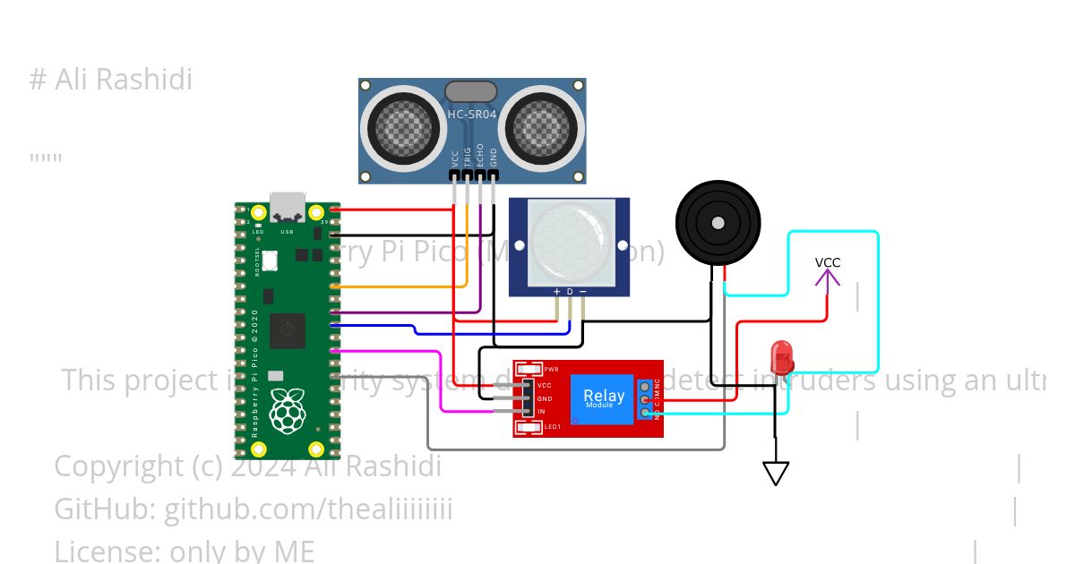 Smart Motion Detection and Alert System With Ultrasonic and PIR simulation