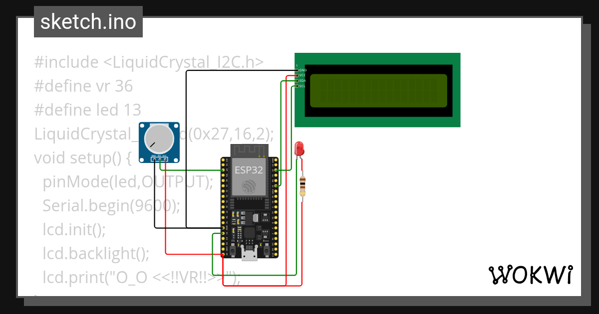 lab4.1 - Wokwi ESP32, STM32, Arduino Simulator