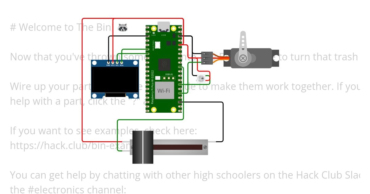 Bin Project - Servo Tester simulation