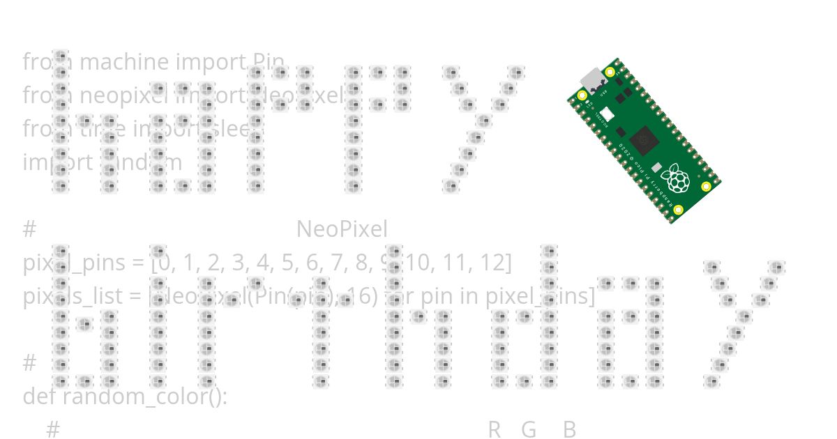 happy birthday🎂💕 v2 simulation