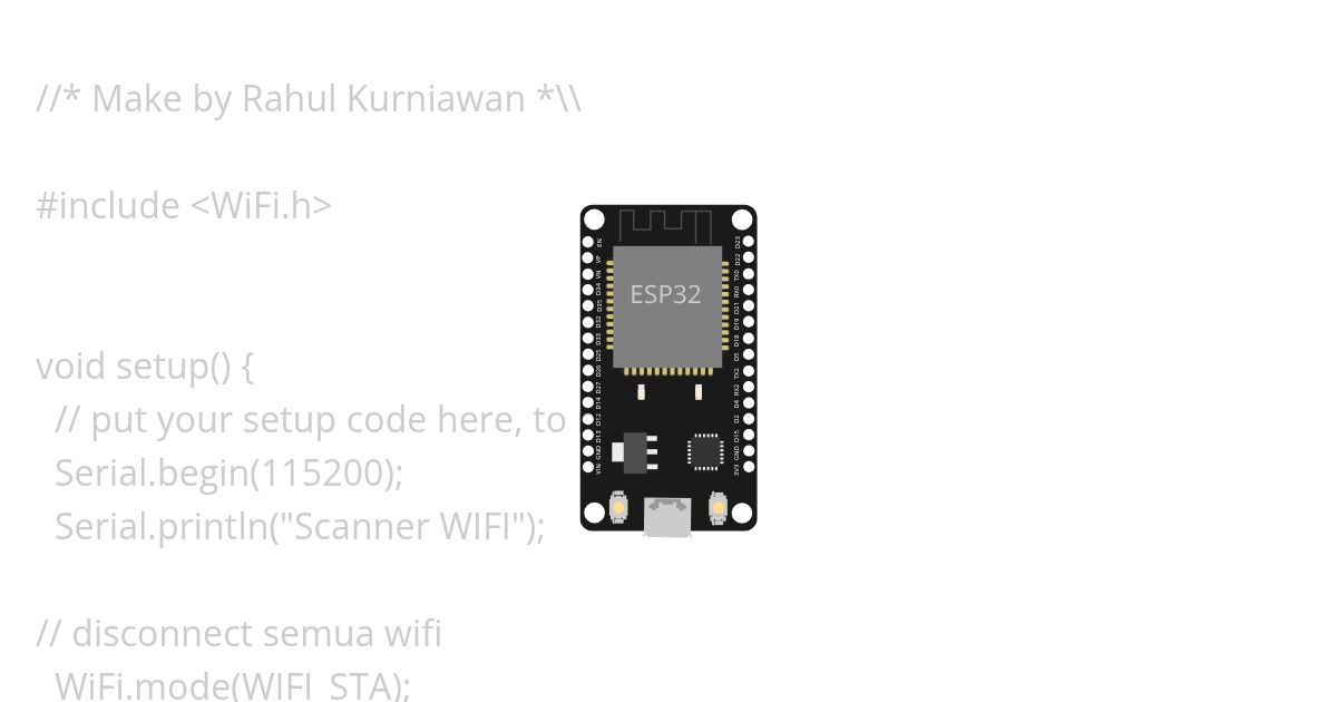 WIFI_ESP32 simulation