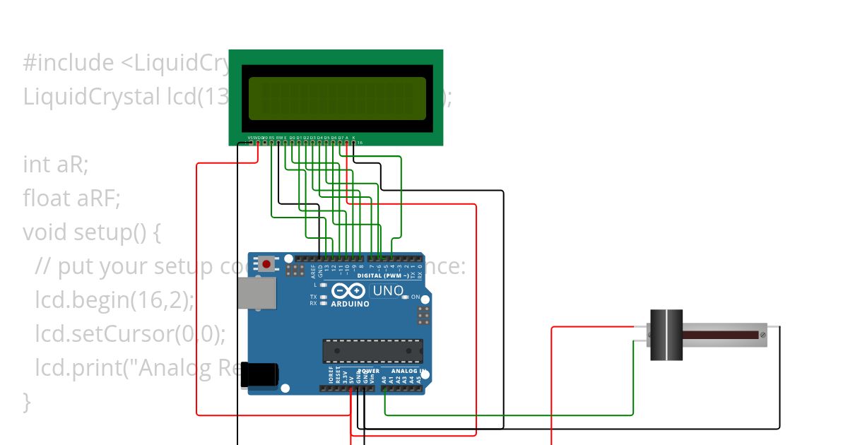 potentiometer simulation