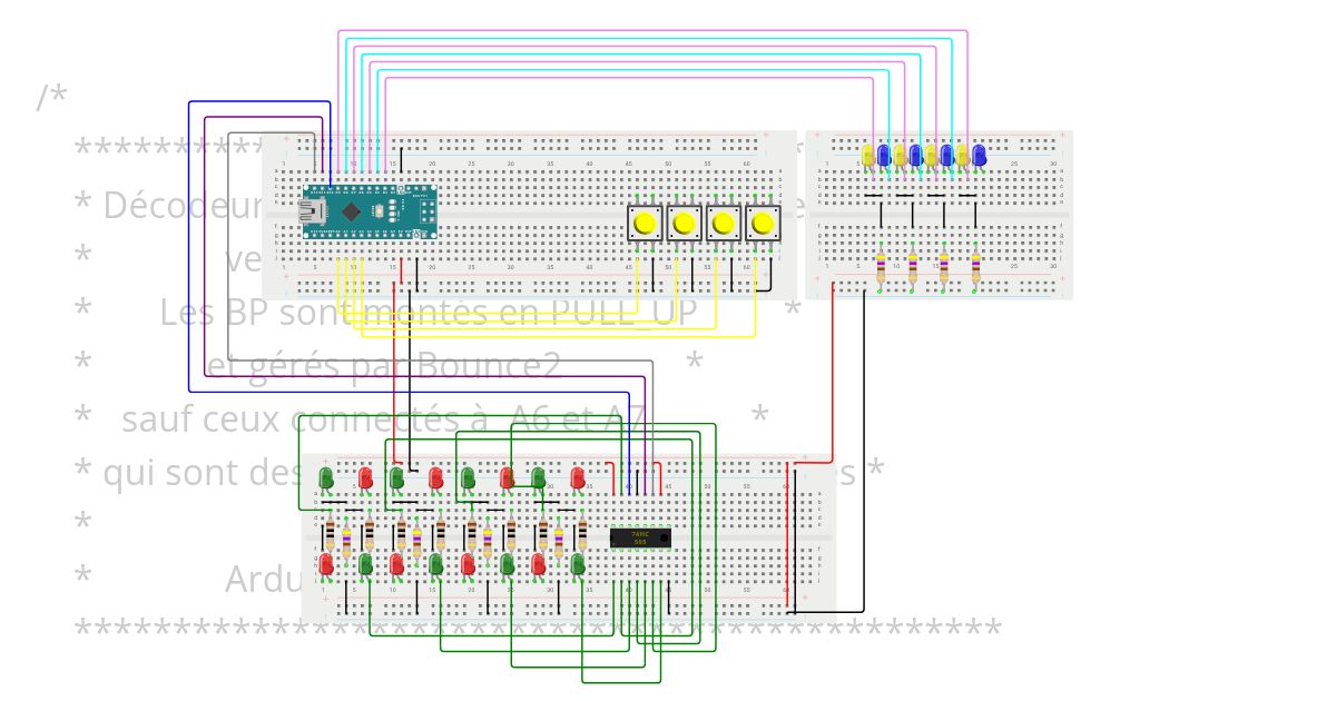 Aiguillages à bobines non DCC simulation