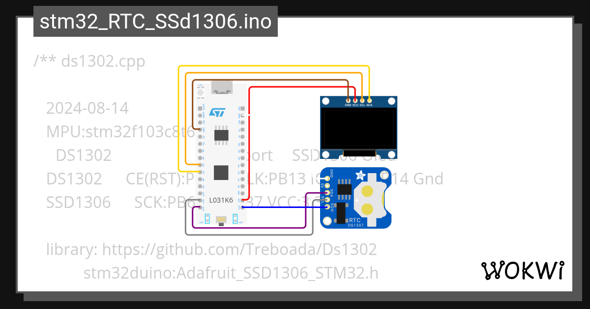 Wokwi - Online ESP32, STM32, Arduino Simulator