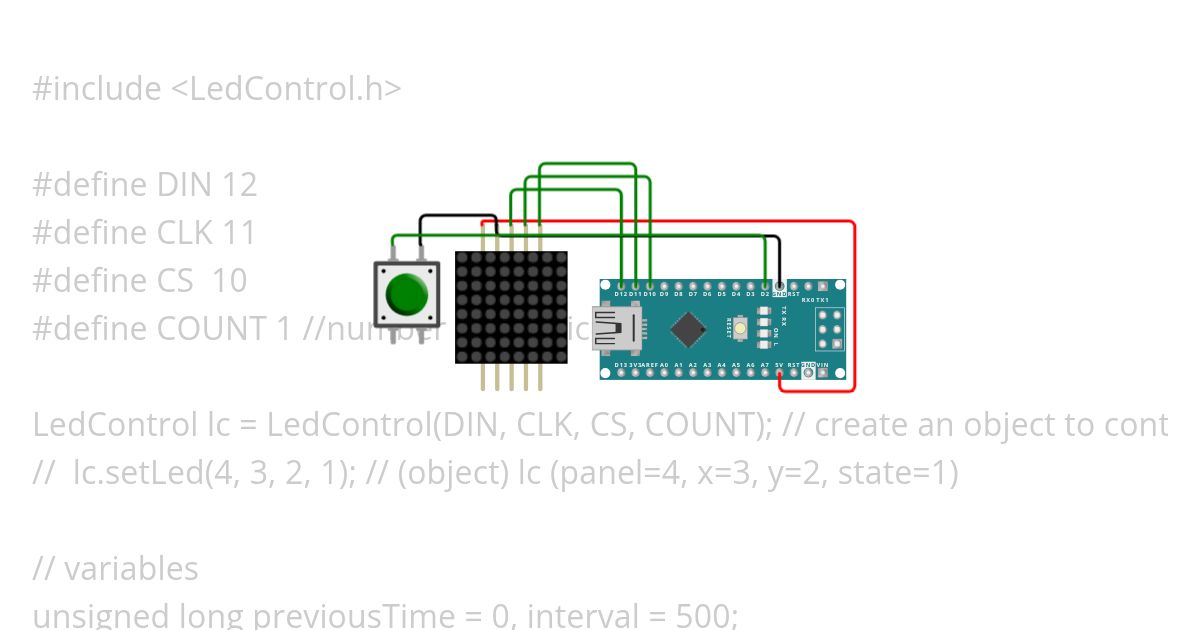 8x8_LedControl Copy simulation