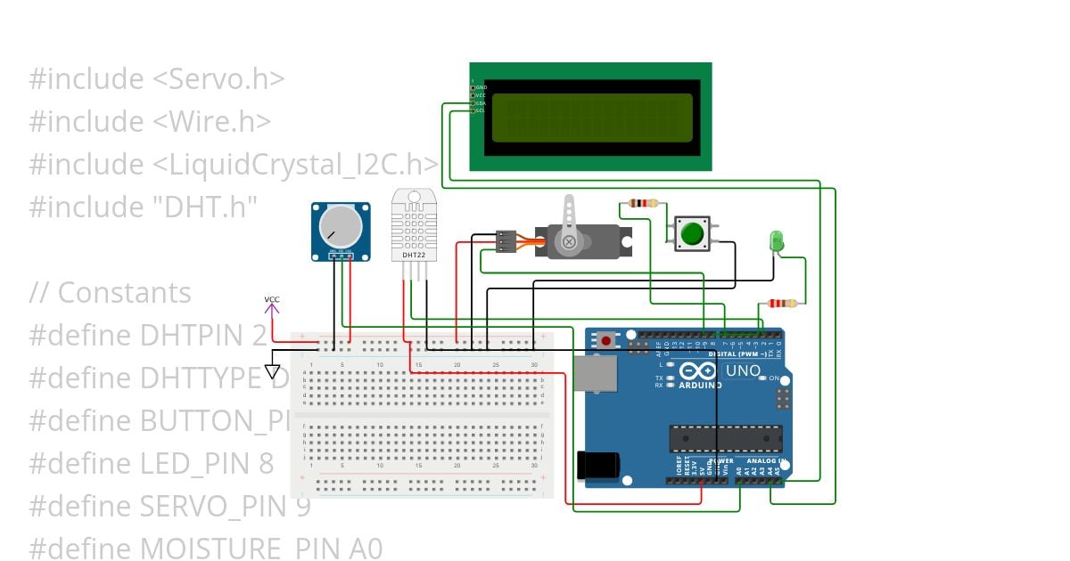 smart irrigation system @Elibaba Copy simulation