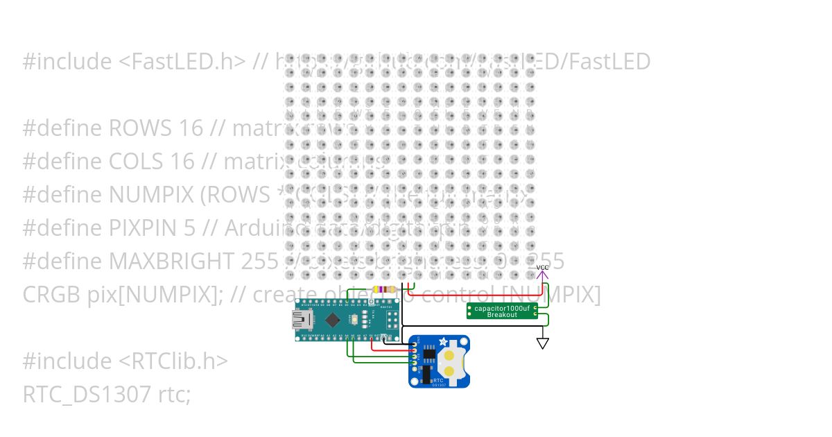 WordClock12hour simulation