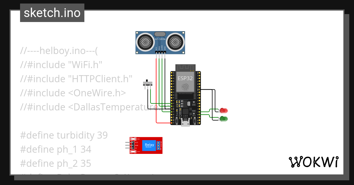 Helboy Wokwi ESP32, STM32, Arduino Simulator