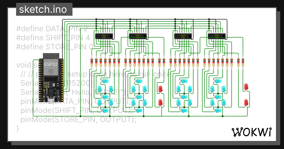 Wokwi online esp32 stm32 arduino simulator